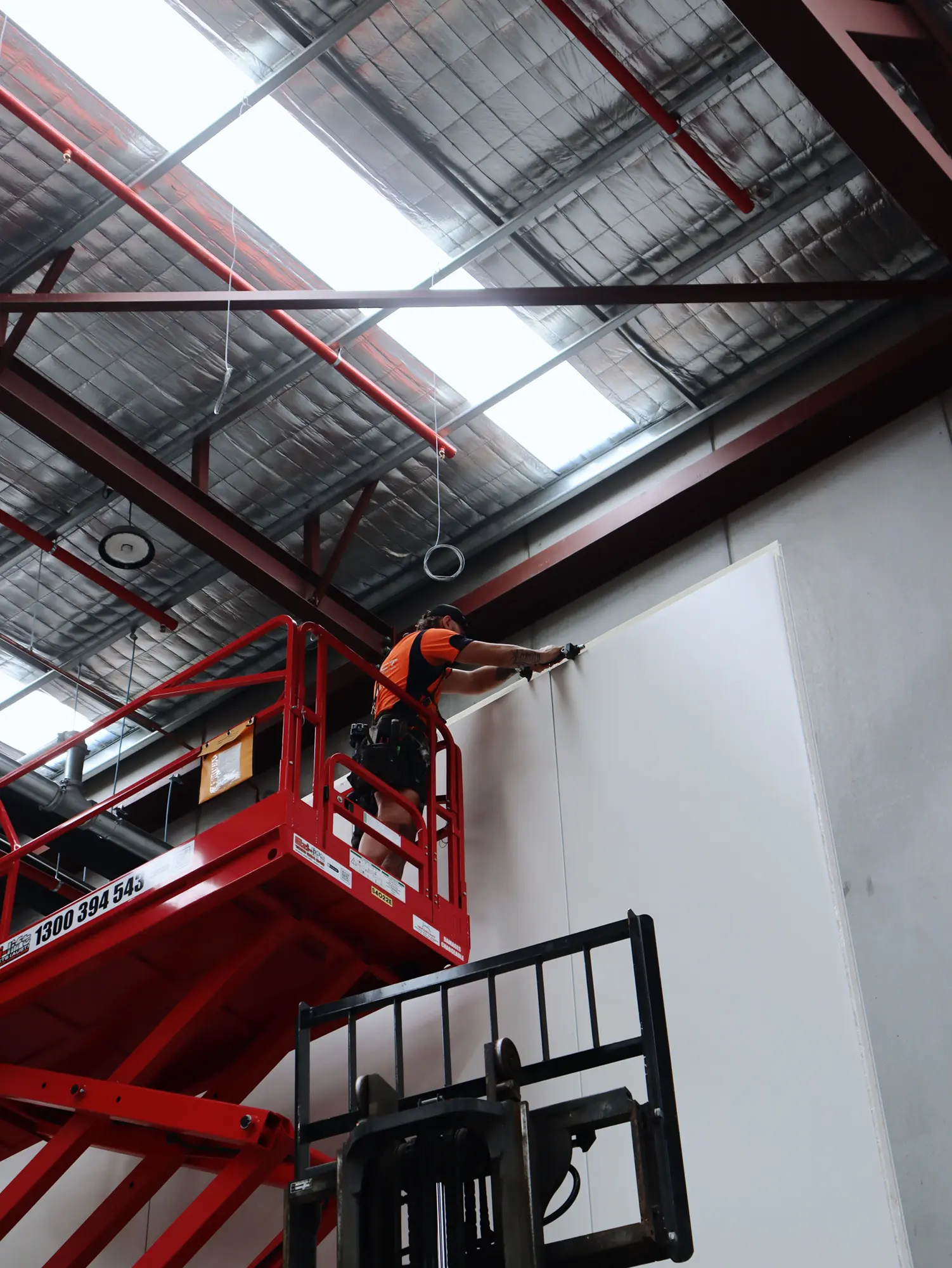 Chullora insulated panel project, coolroom construction photo 11